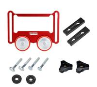 VIDOO Planche à Plumes Localisation en Aluminium Alimenteur Pression Roue Roulement Scie à Table Guide-B