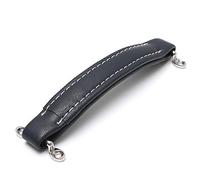 VIDOO Poignée D'Ampli Guitare Style Cuir Vintage Noir pour Amplis Fender-Foncé