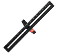 VIDOO Règle de Dessin Cercle Multifonctionnelle Ligne Parallèle Outil Charpenterie Rayon Précis Léger pour Usage Pratique Projets DIY-Impérial