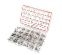 VIDOO Ressorts de Compression en Acier Inoxydable Premium 300 Pièces 24 Tailles Haute Résistance Corrosion Kit d'Assortiment 304 pour Mécanique