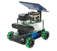 VIDOO Robot Voiture Intelligent avec Roue Mecanum Kit Apprentissage Électronique pour 5 Conduite Autonome Sans Pilote-Deluxe Version-sans RPI5