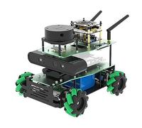VIDOO Robot Voiture Intelligent Sans Carte Mère avec Roue Mecanum Kit Apprentissage Électronique-Advanced Version-NO JETSON