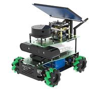 VIDOO Robot Voiture Intelligent Sans Carte Mère avec Roue Mecanum Kit Apprentissage Électronique-Superior Version-NO JETSON