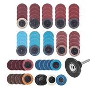VIDOO Set 70 Disques de Ponçage 2 Pouces Type R Roll Lock Tampons Abrasifs