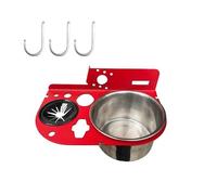 VIDOO Support Rangement Échelle Multifonction Fixe Multi Grille Suspension Rack Outils-#B