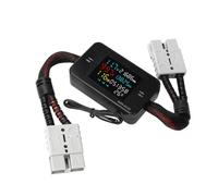 VIDOO Testeur de Chargeur Batterie Wattmètre Voltmètre Ampèremètre 50A Écran LCD Alerte Surtension et Surintensité-Anderson-50A 2pcs