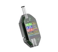 VIDOO Testeur de Tension et Courant Numérique DT550 DC4.5-50V Max 12A 600W Mesureur Capacité Précision-Transparent Noir
