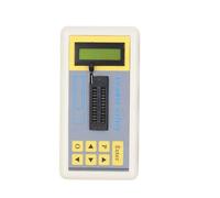 VIDOO Testeur IC TSH-06F Circuit Intégré et Transistor Identification Automatique Affichage LCD Multi-Composants-Jaune IC Testeur