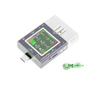 VIDOO Testeur USB TU13 Type-C PD3.0 Protocole Charge Rapide Voltmètre 50V 12A Moniteur Énergie Temps Réel Écran IPS-Base Ensemble
