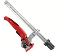 VIDOO Valet de Blocage Rapide pour Table MFT 16/19/20/28mm Pince de Serrage à Cliquet pour Trous de Chien d'Établi-1 PCS 28mm