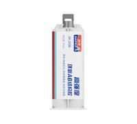 VIDOO XK-320 Composé Adhésif Époxy Double Chambre 50ml, Colle Liquide Séchage Rapide pour Cristaux et Pièces Mécaniques - Noir