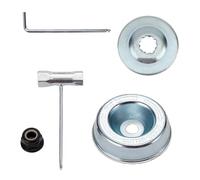 VIDSTW 5 Pièces Universelle Kit Fixation Ecrou Lame Boîte, Kit Ecrou Tete Debroussailleuse, Tête de Débroussailleuse Universelle Accessoires, Pour Tondeuse à Gazon Déchiqueteuses de Documents