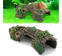 VIDSTW Decoration Aquarium Résine Deco 14Cm x 6Cm x 5,5Cm Aquarium Racine Aquarium Décoration Aquarium Déco Aquarium pour Poissons Aquarium Decoration pour Petits Poissons, Crevettes, Tortues