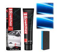 VIDSTW Efface Rayure Voiture avec Brosse Éponge Polish Voiture Rayure pour Redonner du Lustre à Une Voiture Car Scratch Remover pour Rayure Voiture Carrosserie Polish Voiture (100 ML)