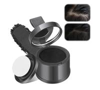 VIDSTW Poudre de Racine de Cheveux Poudre Cheveux Homme et Femme Retouche Racines Cheveux Mascara Cheveux Hair Root Concealer pour Combler les Cheveux Clairsemés (Noir)