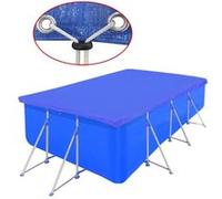 Bâche Piscine en PE Rectangulaire 540 x 270 cm 90 g/mètre carré