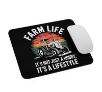 Vie À La Ferme Au Coucher du Soleil : Plus qu'un Passe-Temps, Un Véritable Mode De Vie Mousepad Antidérapant Mouse Pad Résistant À Usure Tapis De Souris pour Travail Voyage Jeu 25X30Cm