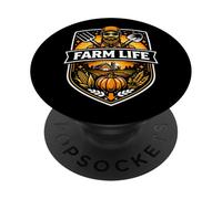 Vie à la Ferme, Travail Rural, éthique, état d'esprit pour Une Vie Pratique PopSockets PopGrip Adhésif