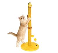Vie Bee Arbre à chat avec jouets pendants, grattoir en sisal de qualité supérieure avec jouets en peluche pour chats de tous âges avec base renforcée et ventouses de 78,7 cm