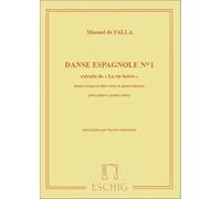 Vie Breve: Danse Espagnole N 1 / Conducteur