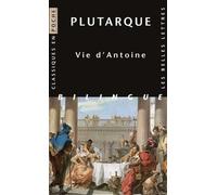 Vie D'antoine - Edition Bilingue Français-Grec Ancien