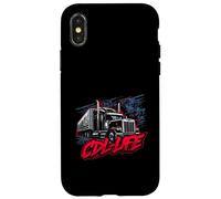 Vie de camionnage Coque pour iPhone X/XS