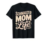 Vie De Maman Schnauzer Ere Chien Amoureux du T-Shirt