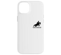 Vie de papa équestre Cheveux en chignon désordonnés Coque pour iPhone 14 Plus