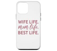 Vie d'épouse, Vie de Maman, Meilleure Vie, fête des mères, Nouvelle Maman Coque pour iPhone 12 Mini