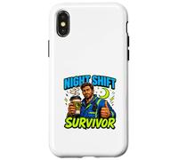 Vie d'équipage de survivant de Quart de Nuit Coque pour iPhone X/XS