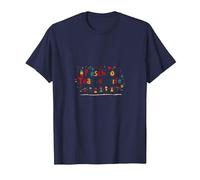 Vie des Enseignants préscolaires : Nourrir Les Jeunes Esprits avec Joie T-Shirt, Homme, Bleu Marine, 3XL