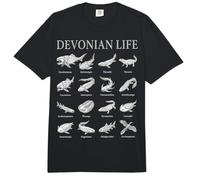 Vie dévonienne Paléontologie Ancienne Époque de l'évolution des Poissons Comfort Colors Adult Heavyweight T-Shirt