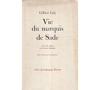 Vie du marquis de Sade