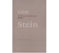 Vie d'une famille juive - Edith Stein - Cerf - broché - Essai