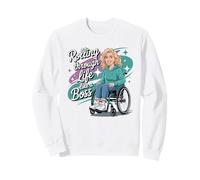 Vie en Fauteuil Roulant Women Empowerment Disability Advocate Sweatshirt