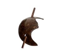 VIE Épingle à cheveux en coquillage de noix de coco, lune 8 x 5 cm