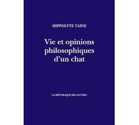 Vie et opinions philosophiques d'un chat