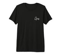 Vie : exprimez Votre Foi chrétienne avec Le Design à 3 Ongles T-Shirt Haut de Gamme