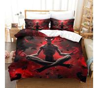 Vie Extraterrestre Fabrichation 3D Linge De Lit Ensemble De Literie Vie Extraterrestre Enveloppe De Couette Fibre Ultrafine Pillow Slip Included Doux Et Facile À Entretenir Super King（260x220cm）