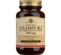 Solgar Vitamine K2 (MK-7) d'origine naturelle 100 µg 50 gélules végétales