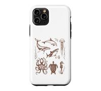 Vie Marine Créatures océaniques Histoire Naturelle Coque pour iPhone 11 Pro