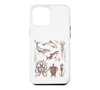 Vie Marine Créatures océaniques Histoire Naturelle Coque pour iPhone 12 Pro Max
