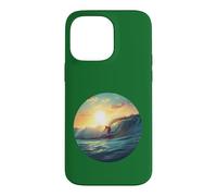 Vie océanique. Catching Waves, Surfer Coque pour iPhone 14 Pro Max