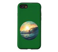 Vie océanique. Catching Waves, Surfer Coque pour iPhone SE (2020) / 7/8