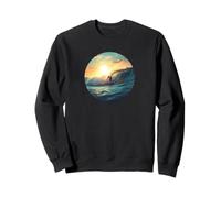 Vie océanique. Catching Waves, Surfer Sweatshirt