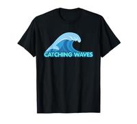 Vie océanique. Catching Waves, Surfer T-Shirt