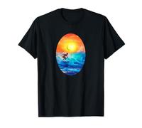 Vie océanique. Catching Waves, Surfer T-Shirt