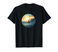 Vie océanique. Catching Waves, Surfer T-Shirt