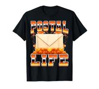 Vie Postale Service Postal Employé de la Poste Poste postier T-Shirt