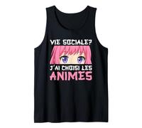 Vie Sociale J'Ai Choisi Anime Japonais Manga Otaku Débardeur